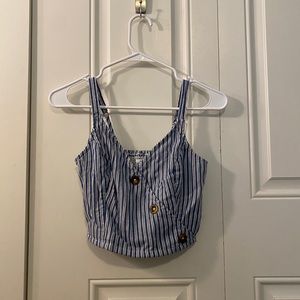 Hollister crop top tank